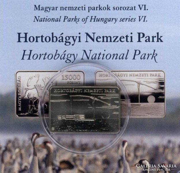 2023. Annual Hortobágy National Park non-ferrous metal commemorative medal! 6th Member of the Hungarian National Parks Coin Series!