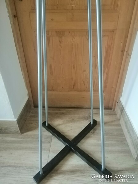 IKEA TJUSIG sapka- kabát és táskatartó, 193 cm, fekete