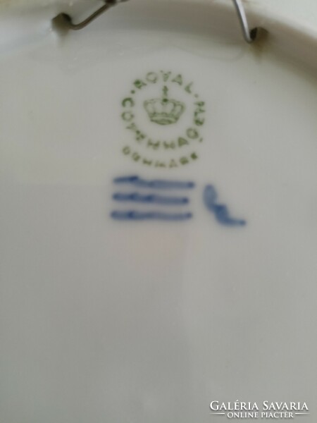 Royal Copenhagen Dán porcelán fali tányér  12.000