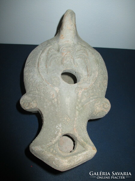 Roman era, terracotta, oil lamp replica