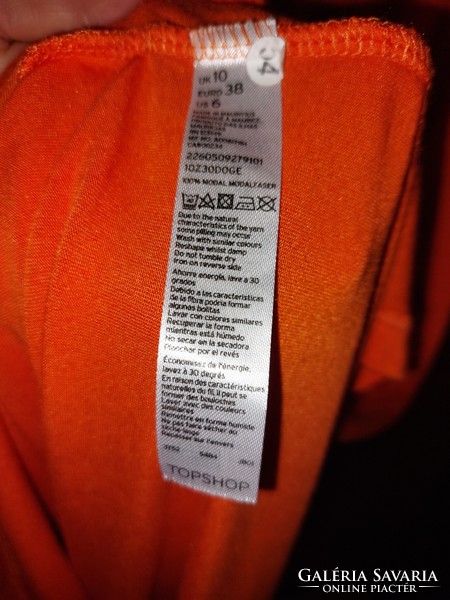 Topshop narancs pamut elasztikus maxi ruha csak mosott, nem használt.