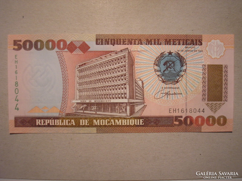 Mozambik-50 000 Meticais 1993 UNC