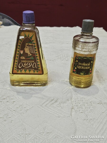 2 pieces of old cccp cologne
