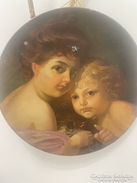 Beautiful oil painting antique