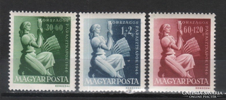 Magyar Postatiszta 2196 MPIK 1006-1008    Kat. ár   3000 Ft
