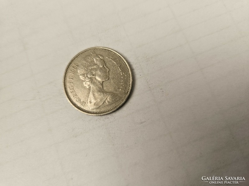 1969-es 5 Pence