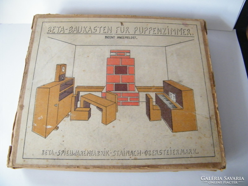 Beta-baukasten antique wooden baby furniture, interior design