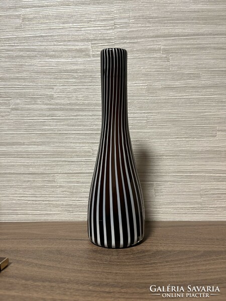 Murano style glass vase