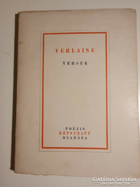 Verlain  versek kétnyelvű