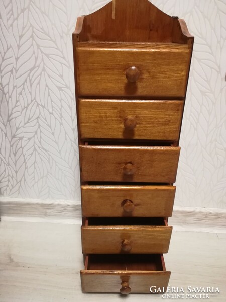 6-drawer apothecary/spice cabinet, 46*10*15cm