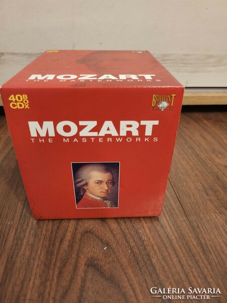 Mozart 40 db os cd gyűjtemény