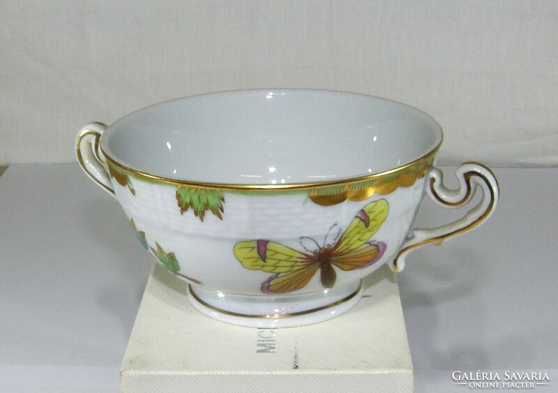 Soup cup with Victoria pattern, Herend porcelain