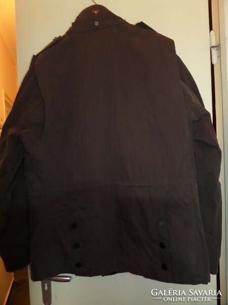 Hugo Boss (eredeti) M -es 48 -as férfi átmeneti luxus bélelt dzseki
