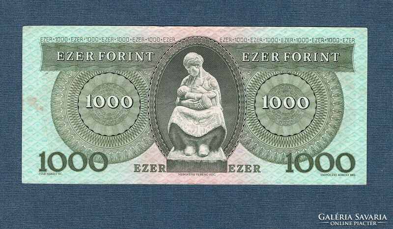 1000 Forint  1993 " E "