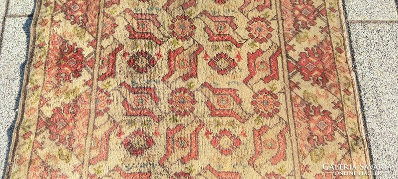 Antique ushak bird pattern hand knotted rug. Negotiable!