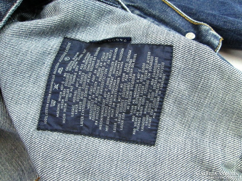 Original gant (l) men's denim jacket
