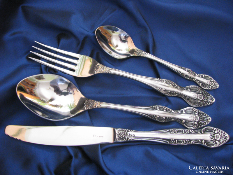 24-piece, antique, Russian cutlery set
