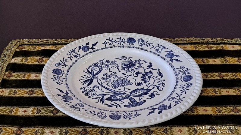 French decorative porcelain plate