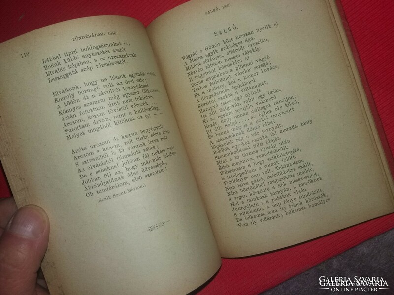 1899. Antique book Narrative poems of Sándor Petőfi in collector's condition according to the pictures atheneum r.T