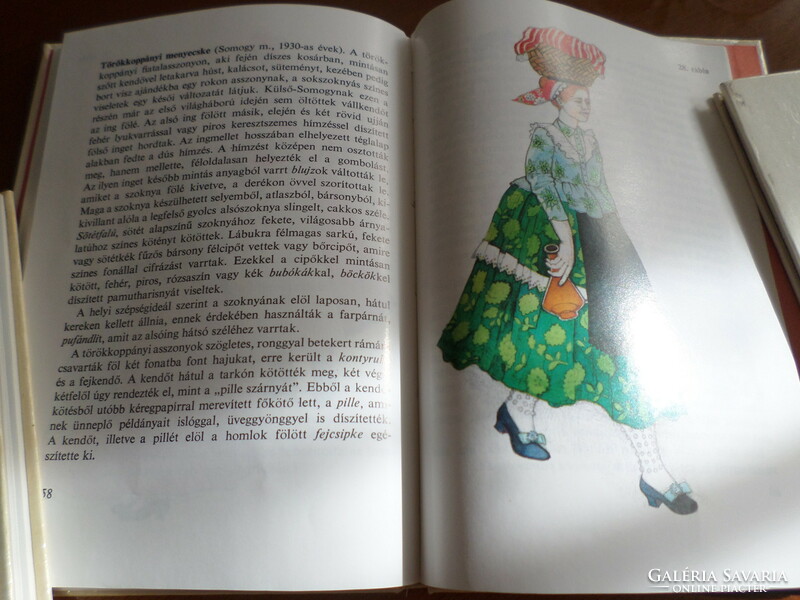 Hummingbird pocket book, hummingbird pocket books: Hungarian folk costumes, 1980