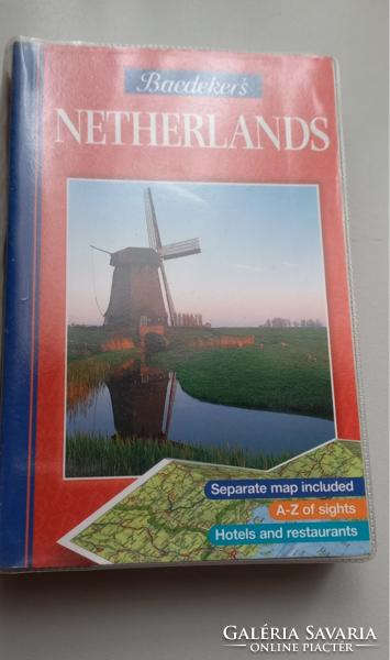 Baedeker's nederlands (English-language guidebook about the Netherlands with map appendix)