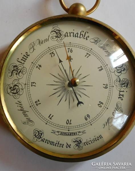 Old French sofameteo precision barometer