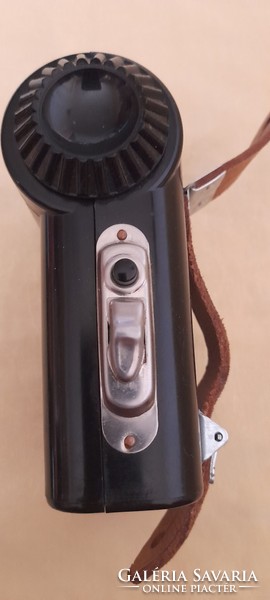 Old color-changing flashlight signal light 12x8.5x5cm