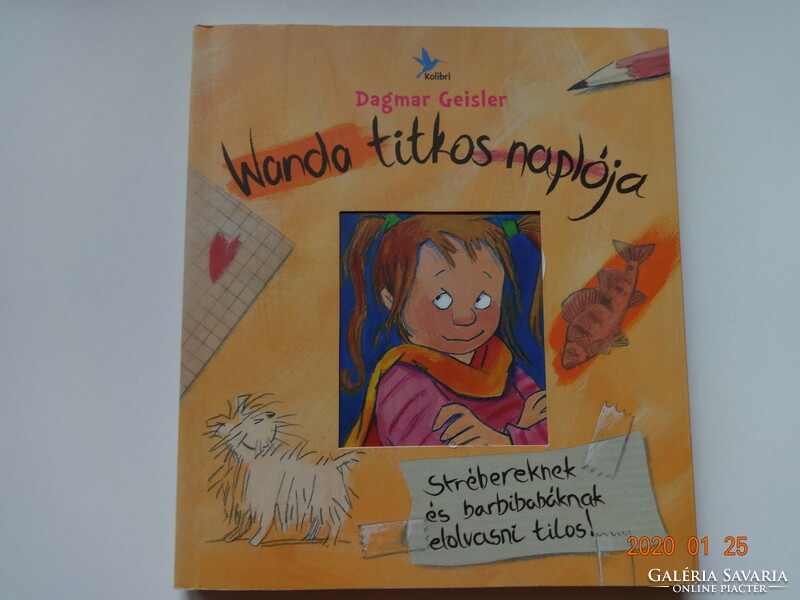 Dagmar Geisler: Wanda's Secret Diary - children's book with the author's drawings