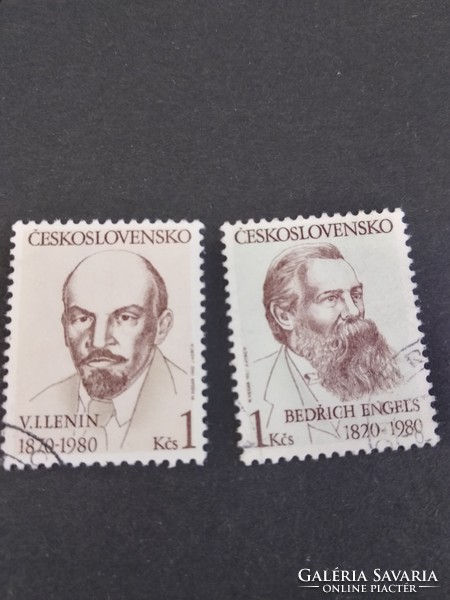 Csehszlovákia 1980, Lenin és Engels sor