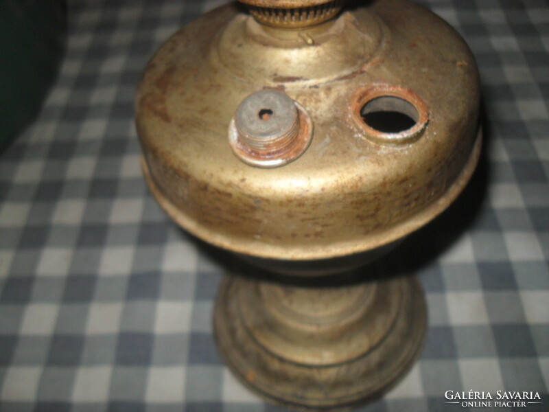 Old kerosene lamp 42 cm, functional!