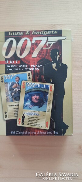 James bond French card 52 sheets