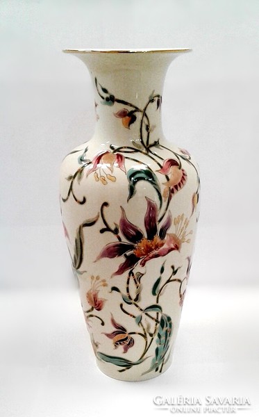 Zsolnay orchid vase (zal-r80059)