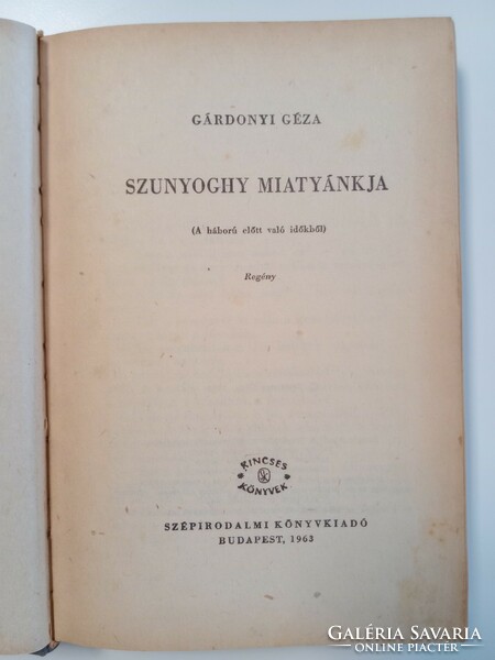 Gárdonyi Géza - Szunyoghy ​miatyánkja (1963)