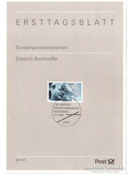 ETB 0081 Bundes 1788 ETB 12-1995     1,10 Euró