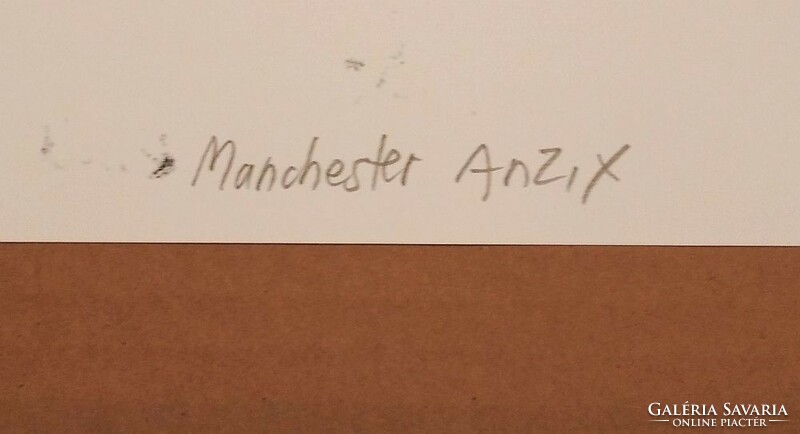 Für Emil: "Manchester anzix"  eredeti tusrajz 2023-ból!
