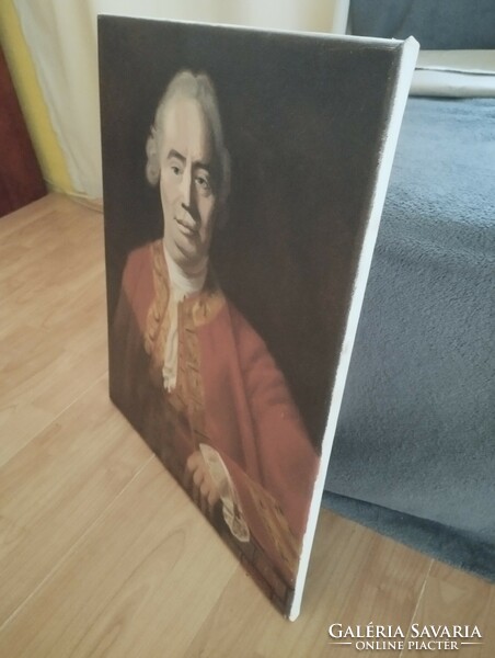 David Hume Olajfestmény Portré