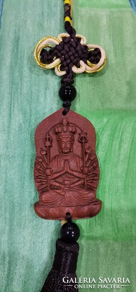 VALÓDI TERM. RÓZSAFA FÜGGŐ, AMULETT, AVALOKITESVARA