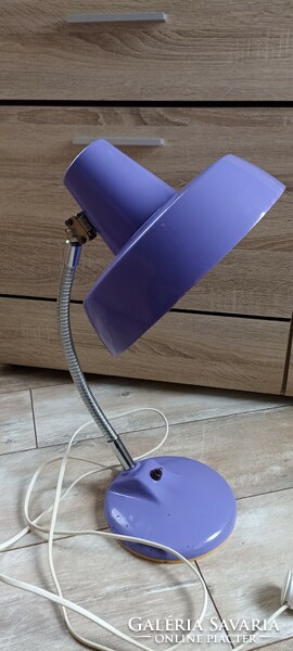 Retro lila Szarvasi asztali lámpa