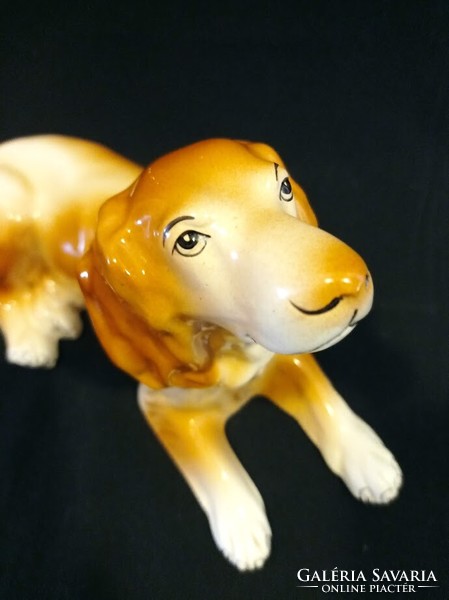 Gránit - Kispest kerámia kutya figura
