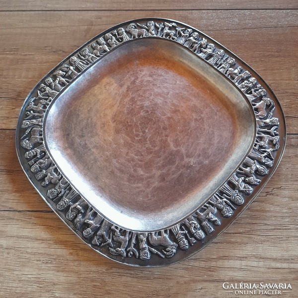 Tevan margit silver-plated bowl