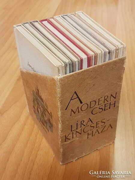 The treasure house of the modern Czech lira - 9 books, in a box