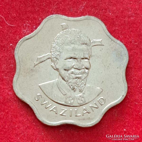 1979. Szváziföld, 10 Cent.II. Sobhuza király (1968 - 1985) (6)