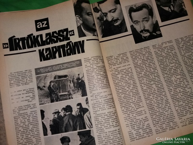 Régi 1968.október 31. PAJTÁS újság kultusz iskolai hetilap a képek szerint