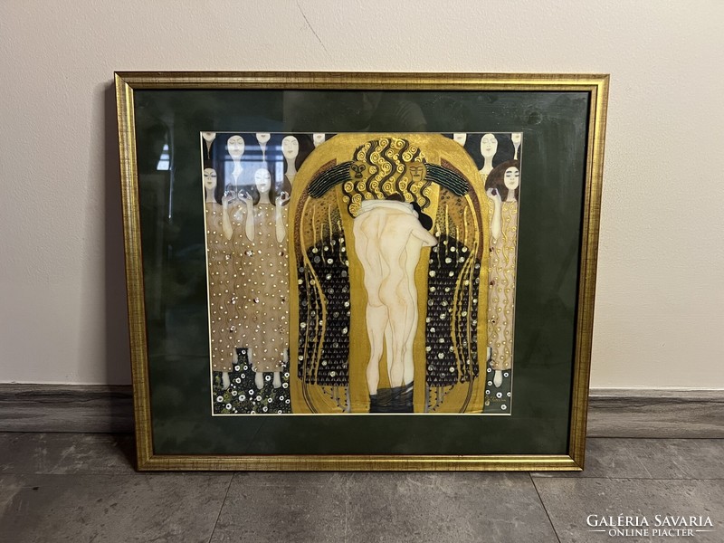 Hiszekné Judit Klimt stílusú