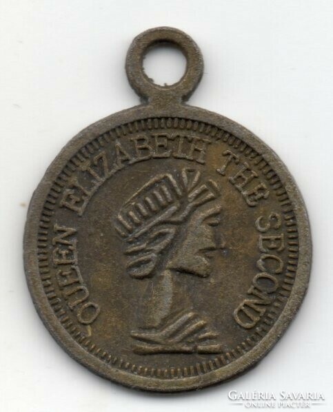 Great Britain II. Queen Elizabeth pendant
