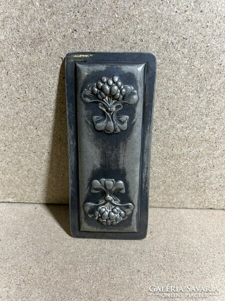 Old ceramic door decoration, size 17 x 8 cm. 4041