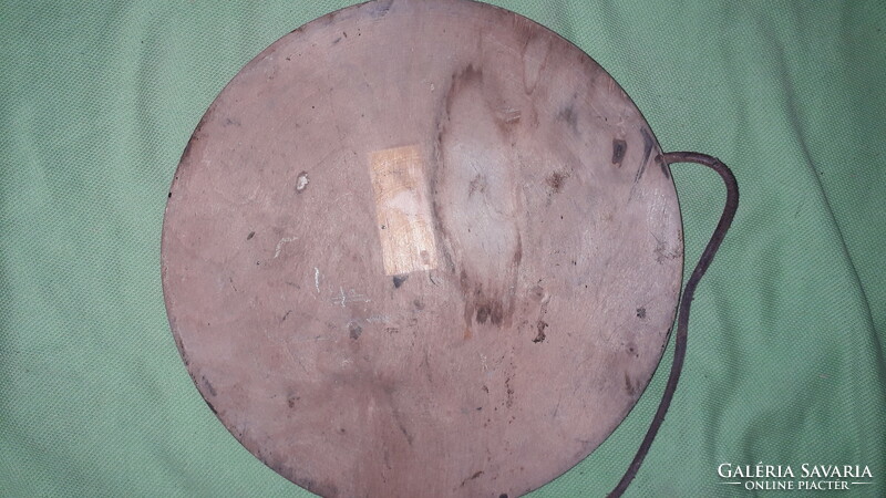 Old gallery-industrial artist wood copper plate applique zodiac 12 zodiac wall decoration mirror hot water 18 cm