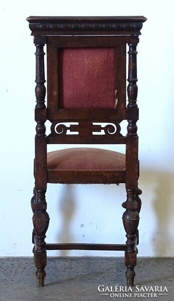 1Q587 Antik ónémet támlás szék