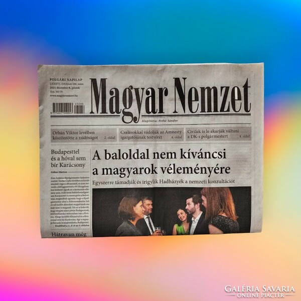 2010 October 12 / Hungarian nation / newspaper - Hungarian / daily. No.: 26936