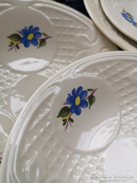 Zik konakovo Russian faience cake plates